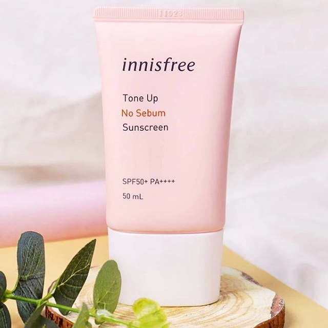 Kem Ch Ng N Ng Innisfree Tone Up No Sebum Sunscreen Spf Pa