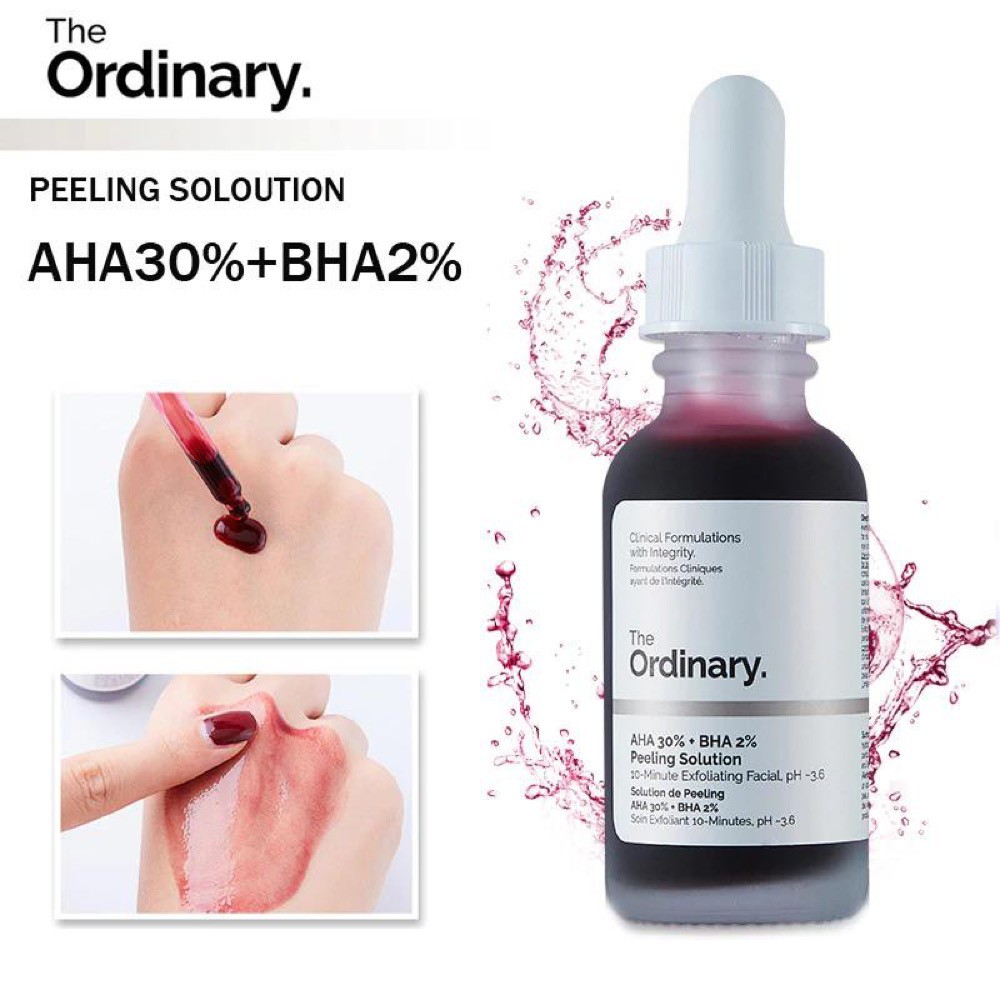 Tinh Chất Tẩy Tế Bào Chết The Ordinary AHA 30% BHA 2% Peeling Solution