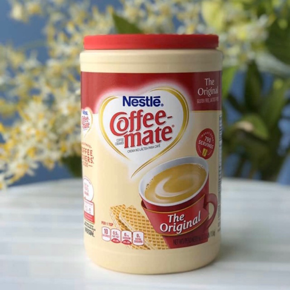 Bột kem sữa pha cafe, trà sữa hiệu Nestle Coffee Mate Original 1,5kg