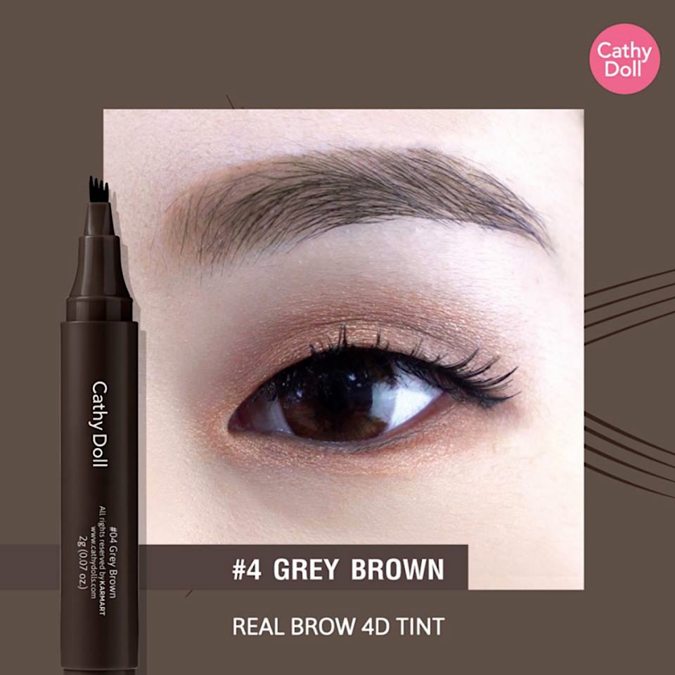 BÚT KẺ CHÂN MÀY DẠNG SỢI CATHY DOLL REAL BROW 4D TINT 