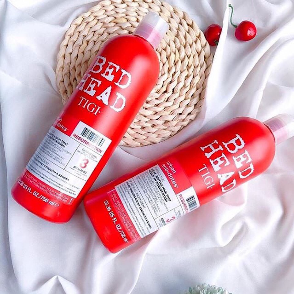 Dầu Gội Xả Tigi Bed Head đỏ