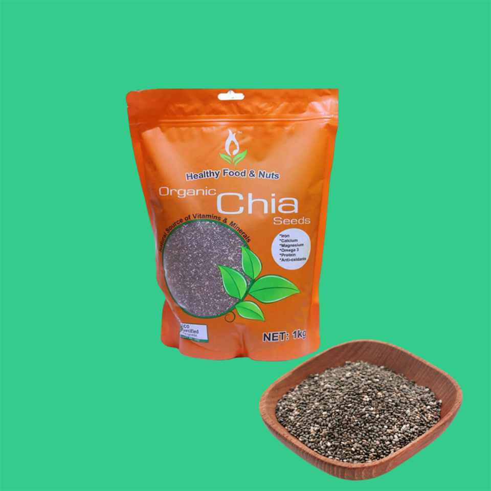 Hạt Chia Healthy Food & Nuts Organic Chia Seeds 