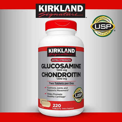 Viên uống bổ khớp Kirkland Signature Glucosamine 1500mg & Chondroitin 1200mg