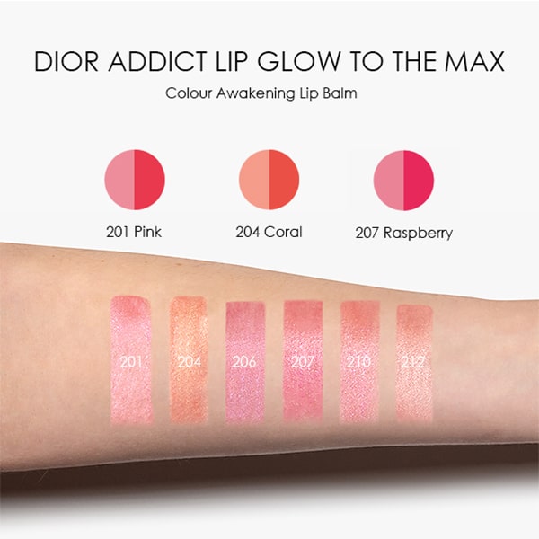 Dior  NEW Lip Glow to the Max Color Reviver Balm Review and Swatches   The Happy Sloths Beauty Makeup and Skincare Blog with Reviews and  Swatches
