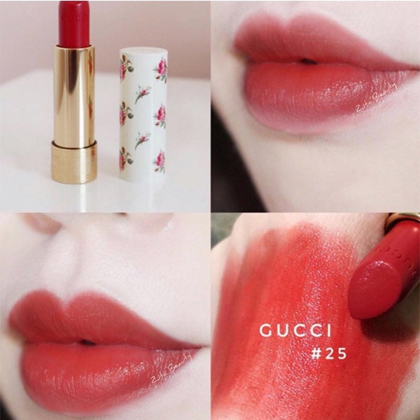 Son Gucci Rouge À Lèvres Voile Phiên Bản Hoa