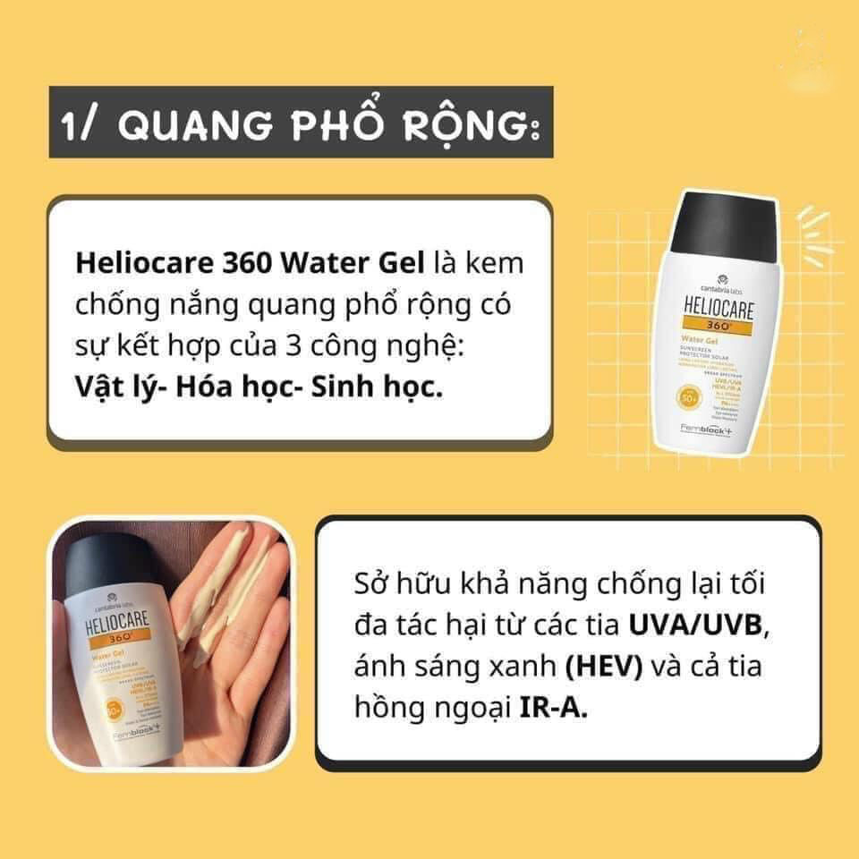 Kem chống nắng Heliocare 360 SPF 50+