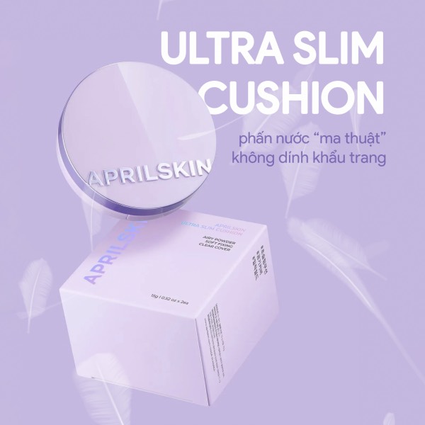 Phấn nước Aprilskin Utra Slim Cushion 15g