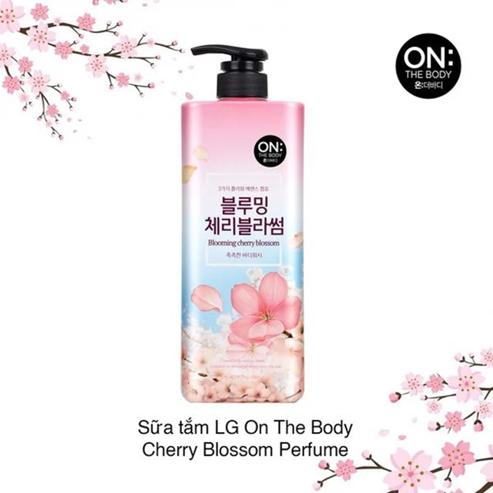 Sữa Tắm Hàn Quốc On The Body Blooming Cherry Blossom