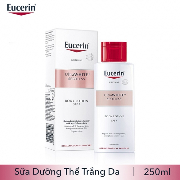 Sữa dưỡng thể Eucerin Whitening UltraWhite+ Spotless Body Lotion SPF7 250ml - Giá cực rẻ!