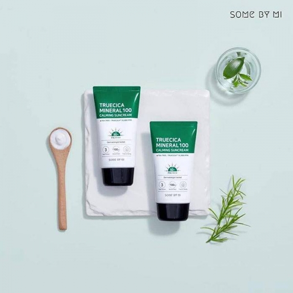 Kem Chống Nắng Dưỡng Ẩm Some By Mi Truecica Mineral 100 Calming Suncream - Giá cực rẻ!