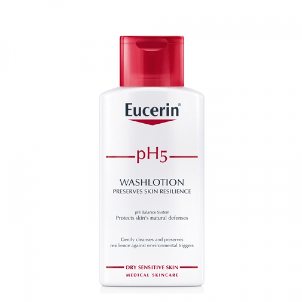 Sữa Tắm Dạng Gel Cho Da Nhạy Cảm Eucerin PH5 Washlotion 400ml - Giá cực rẻ!