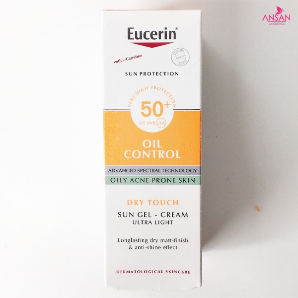 Kem chống nắng eucerin oil control sun gel-cream 50ml - Giá cực rẻ!