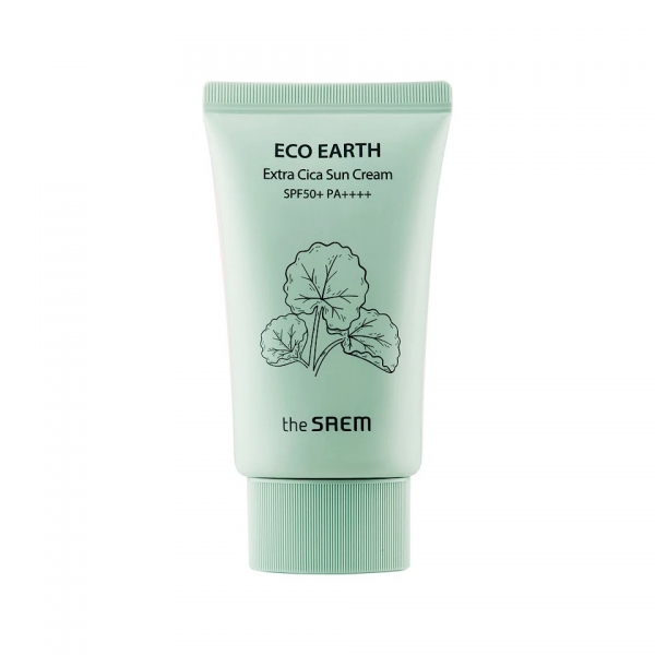 Kem chống nắng The SAEM Eco Earth Extra Cica Sun Cream SPF50+ PA++++ - Giá cực rẻ!