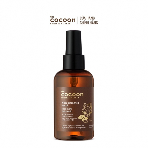 Nước Dưỡng Tóc Cocoon Sa-Chi Phục Hồi tóc Hư Tổn 140ml - Giá cực rẻ!