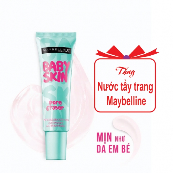 Kem Lót Kiềm Dầu Baby Skin Instant Pore Eraser - Giá cực rẻ!