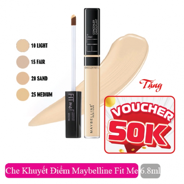 Kem che khuyết điểm Maybelline Fit Me! Concealer Camouflant - Giá cực rẻ!