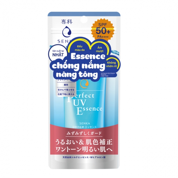 Tinh Chất Chống Nắng SENKA Perfect UV Essence SPF50+ PA++++ - Giá cực rẻ!