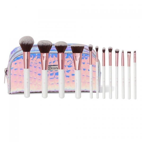 bộ cọ BH cosmetics crystal quartz 12 piece brush set with cosmetics case - Giá cực rẻ!