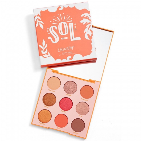 Bảng Màu Mắt Colourpop SOL Pressed Powder Shadow Palette - Giá cực rẻ!