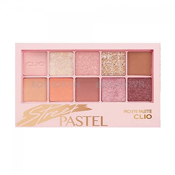 Bảng phấn mắt Clio Street Pastel Pro Eye Palette - Giá cực rẻ!