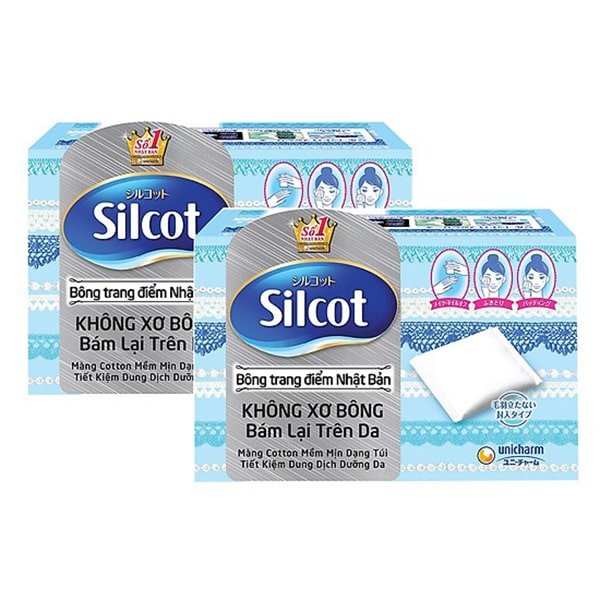 Bông tẩy trang Silcot Cao Cấp 82 miếng - Giá cực rẻ!