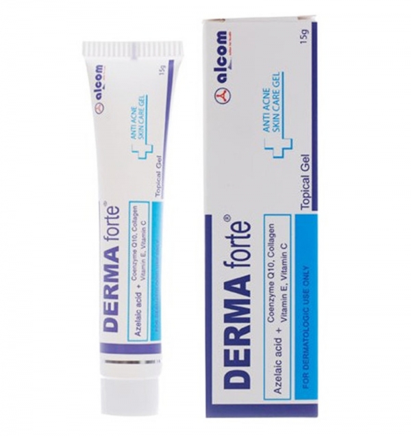 Gel Trị Mụn, Mờ Thâm Alcom Derma Forte Anti Acne 15g - Giá cực rẻ!