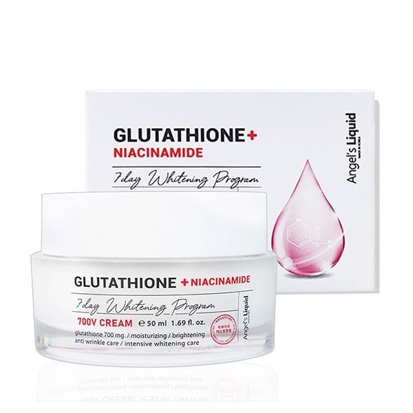 kem 7day whitening glutathione niacinamide 700v cream angel's liquid - Giá cực rẻ!