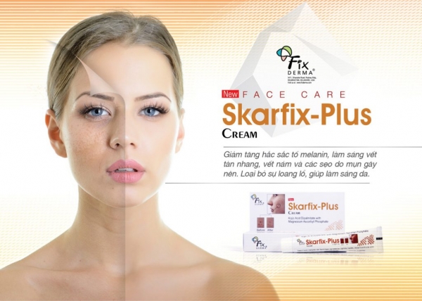 Kem dưỡng giảm thâm, sẹo sau mụn làm sáng da Fix derma skarfix-plus cream - Giá cực rẻ!