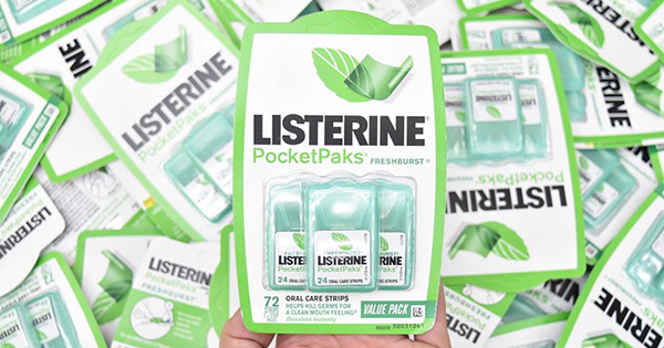Miếng Ngậm Thơm Miệng Listerine Pocketpaks Fresh Burst 72 miếng - Giá cực rẻ!