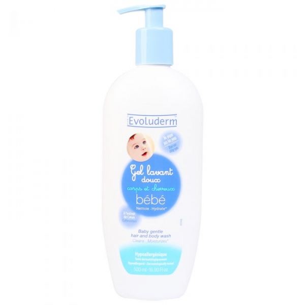 Sữa tắm gội cho bé Evoluderm BéBé 500ml - Giá cực rẻ!