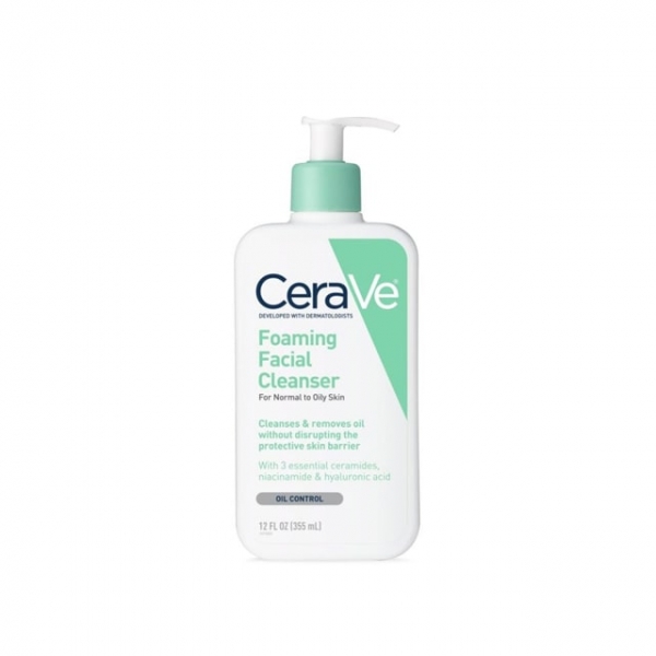 Sữa rửa mặt dịu nhẹ Cerave Foaming Facial Cleanser 355ml - Giá cực rẻ!