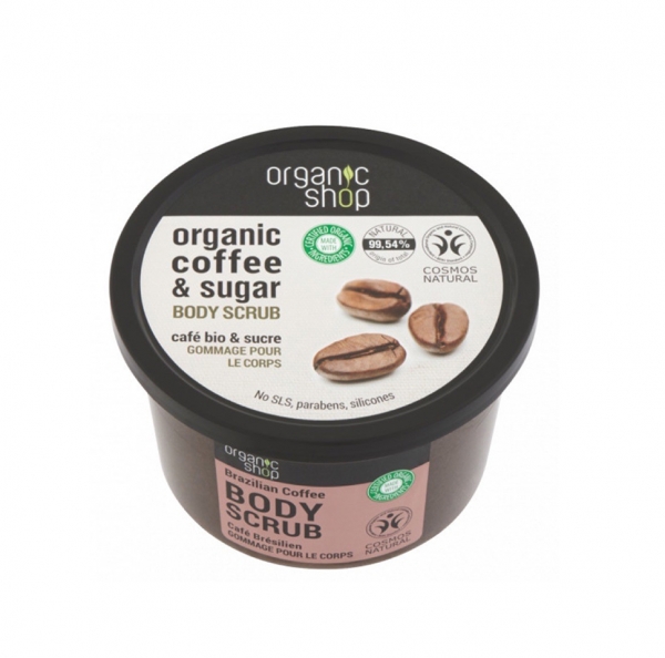 Tẩy tế bào chết toàn thân cà phê Organic Coffee and Sugar Body Scrub - Giá cực rẻ!