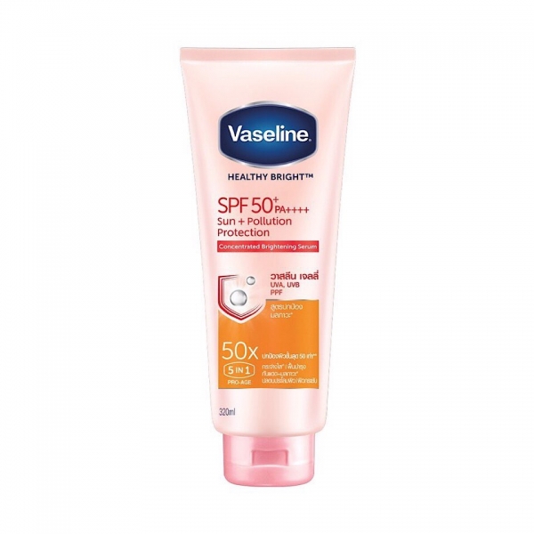 Tinh chất chống nắng dưỡng da Vaseline Healthy Bright 5in1 320ml - Giá cực rẻ!