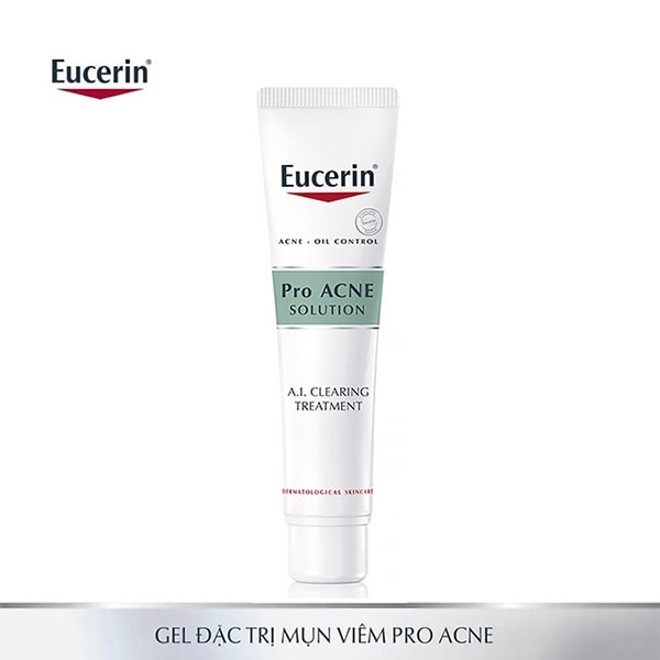 Tinh Chất Eucerin Giảm Mụn Viêm, Mờ Vết Thâm 40ml Pro ACNE Solution A.I Clearing Treatment - Giá cực rẻ!