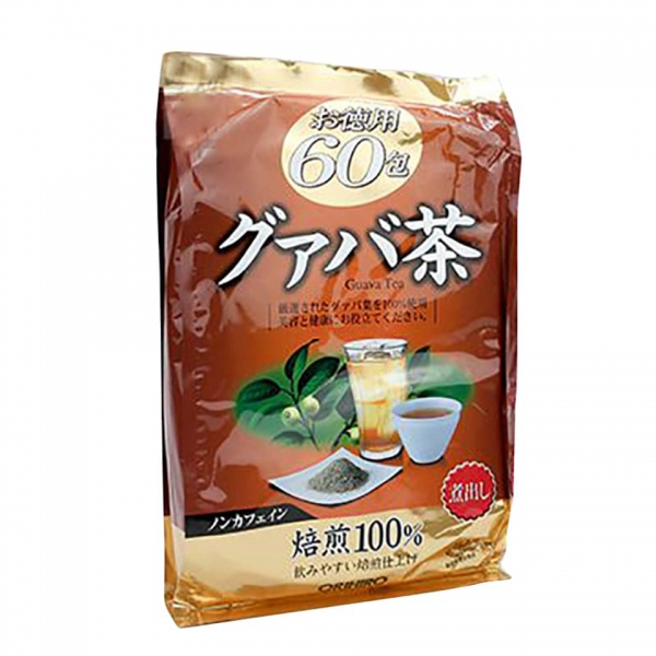 Trà Giảm Cân Vị Ổi Orihiro Guava Tea Nhật Bản 60 gói - Giá cực rẻ!