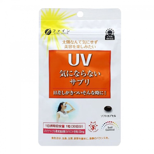 Viên Uống Chống Nắng UV Fine Japan 30 viên - Giá cực rẻ!