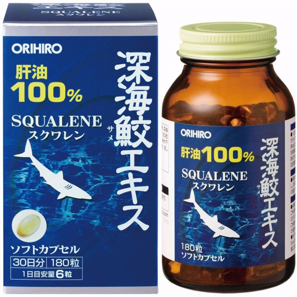 Viên uống sụn vi cá mập Orihiro Squalene 360viên - Giá cực rẻ!