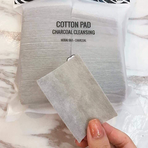 Bông Tẩy Trang Than Hoạt Tính Miniso Cotton Pad Charcoal Cleansing
