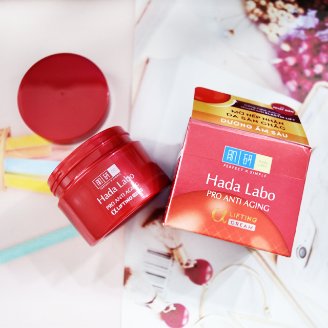 Kem dưỡng cải thiện lão hóa da Hada Labo Pro Anti Aging Lifting Cream 50g